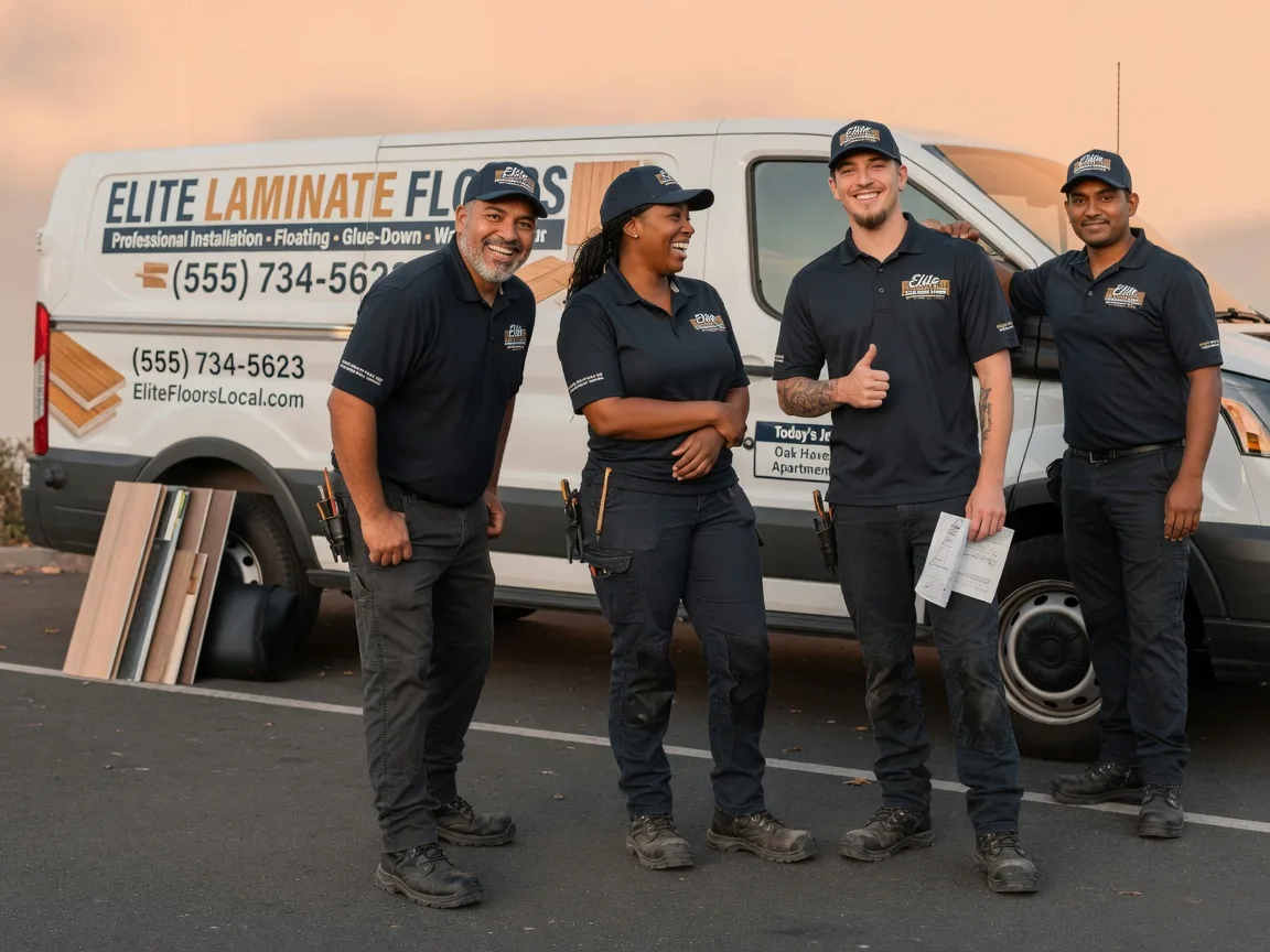 Laminate flooring installation company in Caroline, WI